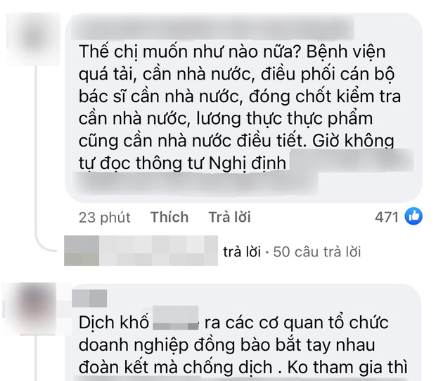 Cư dân mạng phẫn nộ lên án status của Lan Khuê về dịch Covid-19 tại TP.HCM-2