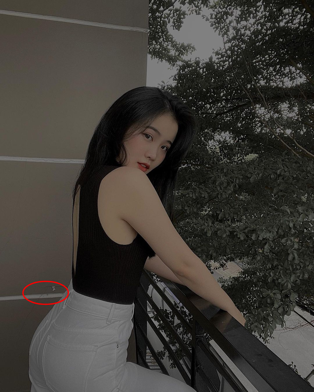 Bồ cũ Văn Hậu bị soi bóp eo trong loạt ảnh sống ảo, tất cả là do bức tường tố cáo-3