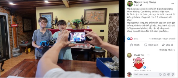 Bi béo nhà Xuân Bắc&nbsp;tấu hài là thế nhưng khi mẹ hỏi Có muốn đi du học không thì trả lời dứt khoát mà sâu sắc, tình cảm-6