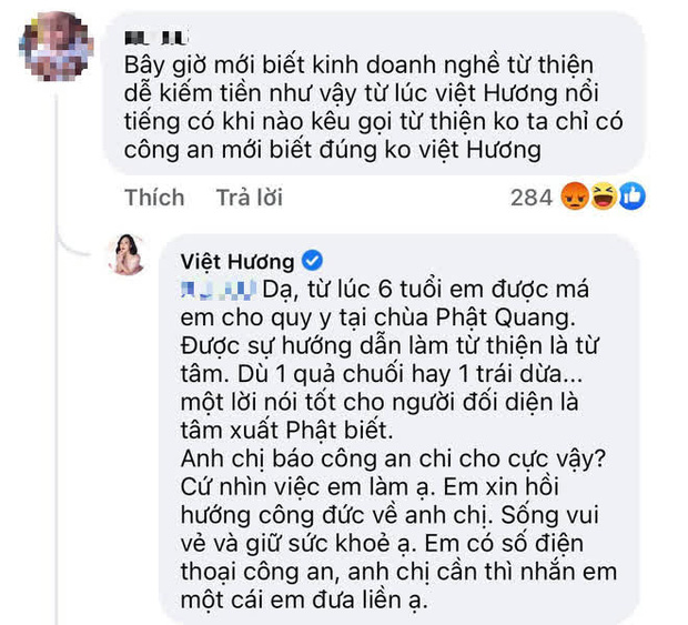 Bị xỉa xói kinh doanh nghề từ thiện” giữa mùa dịch, Việt Hương đáp căng và sẵn sàng đối chất với cơ quan chức năng-3