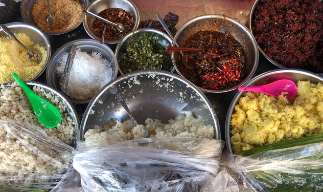 Món xôi nóng hổi ăn kèm của lạ, giá bình dân chỉ hơn cốc trà ở Nha Trang-3