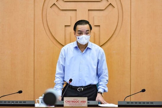 Chủ tịch Hà Nội: Thành phố xác định áp dụng các biện pháp mạnh nhất gần với Chỉ thị 16