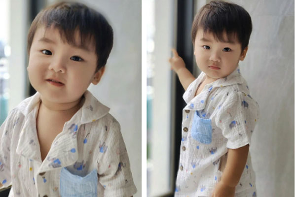 Bé trai gây sốt vì màn diễn xuất không hề giả trân khiến dân tình vừa xem vừa cười ngã ngửa-1
