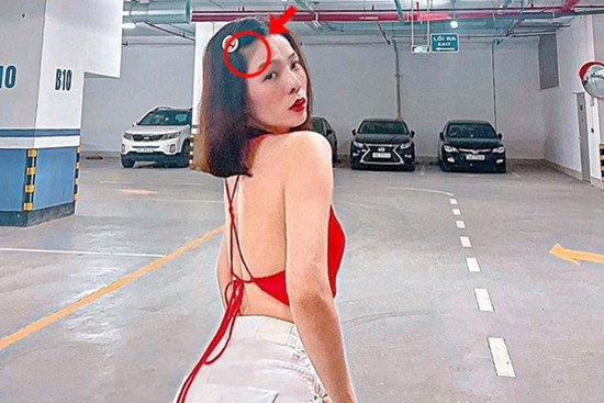 Vén tóc sai một ly, chị Lệ Quyên như bị hói...