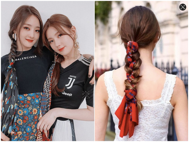 3 kiểu tóc Pháp mà idol Kpop mê mẩn: Tóc tết, buộc hay búi đều thêm phụ kiện siêu xinh-6