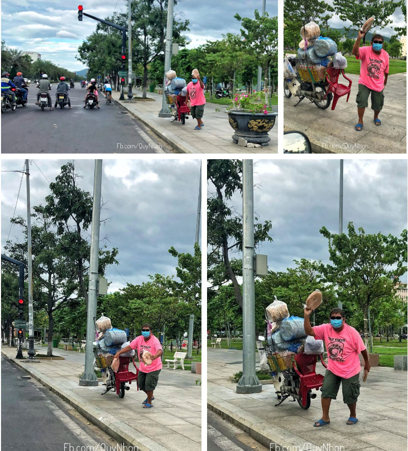 Người đàn ông nhảy múa để bán bánh ở Sài Gòn nay phải về lại quê nhà vì dịch bệnh-2