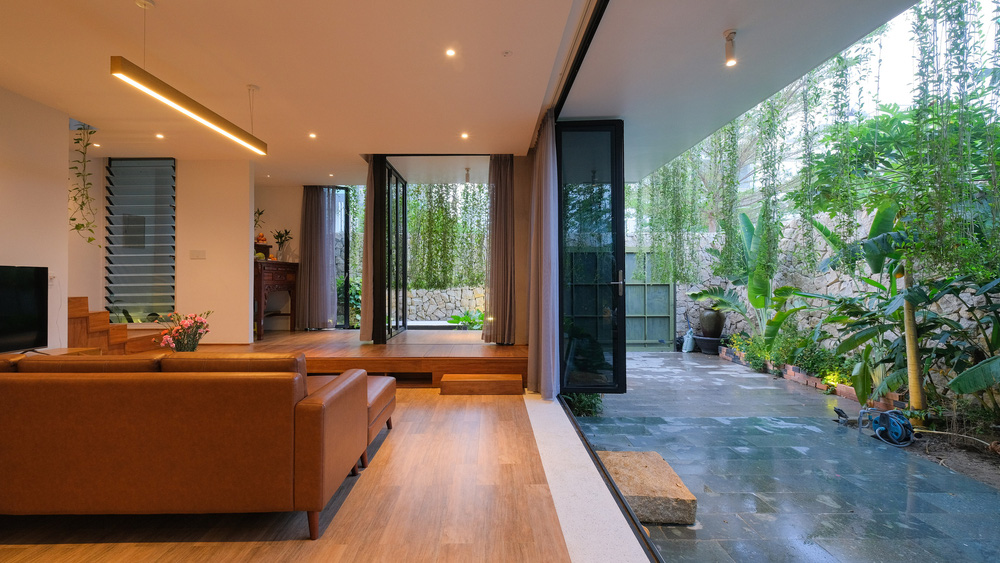 Ở đây có căn biệt thự nhiệt đới ngập cây xanh, bước vào bên trong càng wow hơn nữa vì không gian chill hệt như resort-8