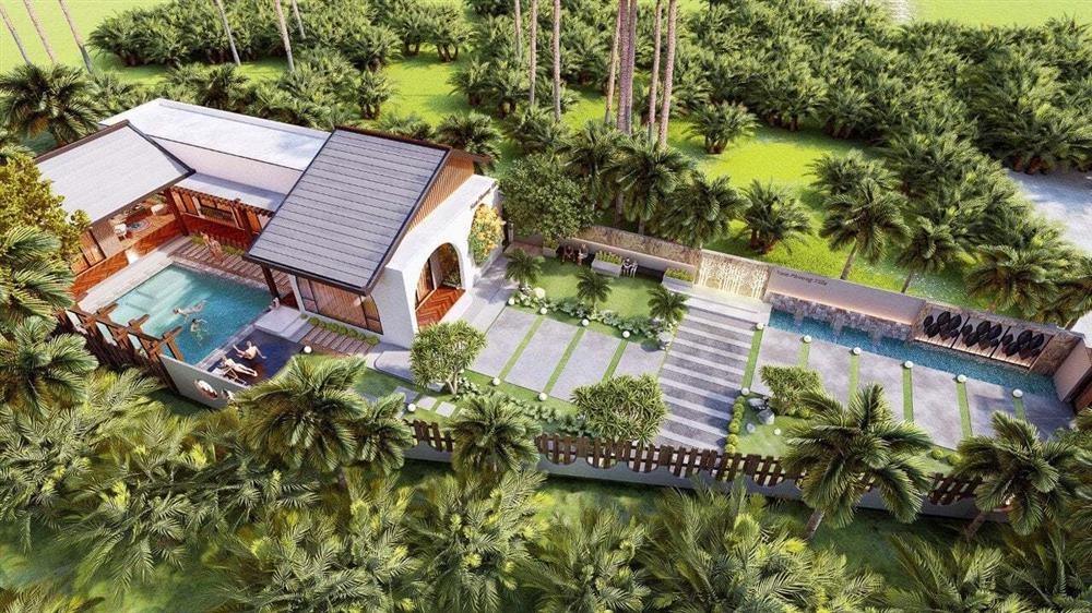 Nhà vườn 3 mặt thoáng, mở cửa là đắm chìm vào hồ bơi xanh mát-1