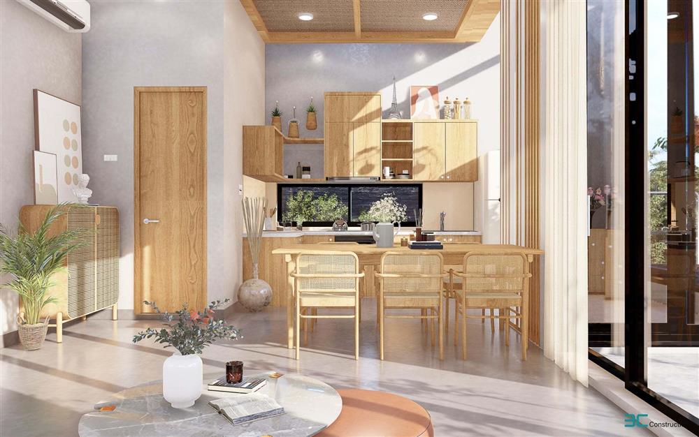 Nhà vườn 3 mặt thoáng, mở cửa là đắm chìm vào hồ bơi xanh mát-7