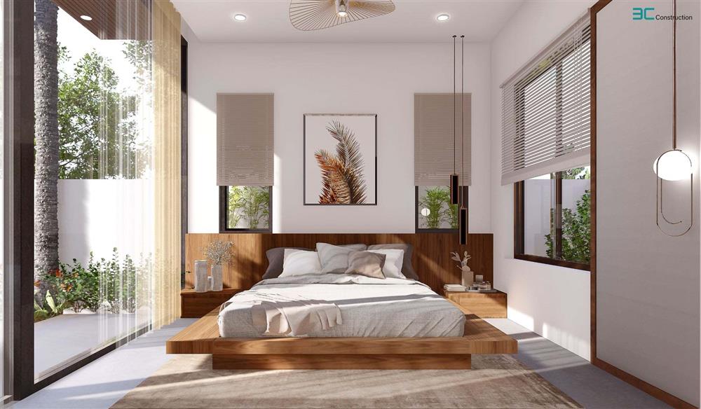 Nhà vườn 3 mặt thoáng, mở cửa là đắm chìm vào hồ bơi xanh mát-17