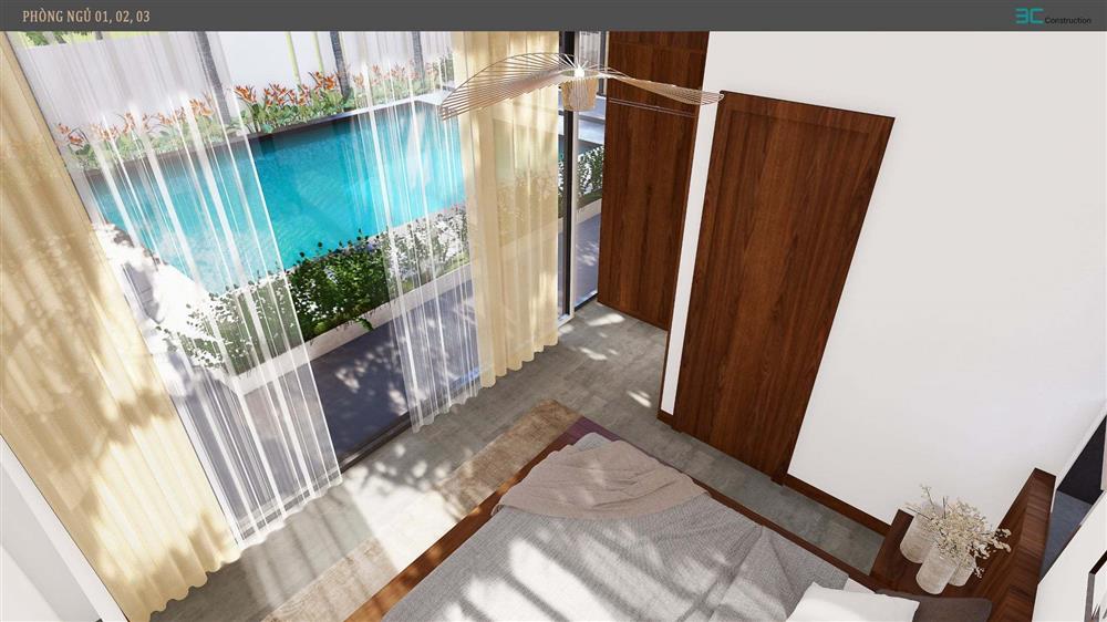 Nhà vườn 3 mặt thoáng, mở cửa là đắm chìm vào hồ bơi xanh mát-20