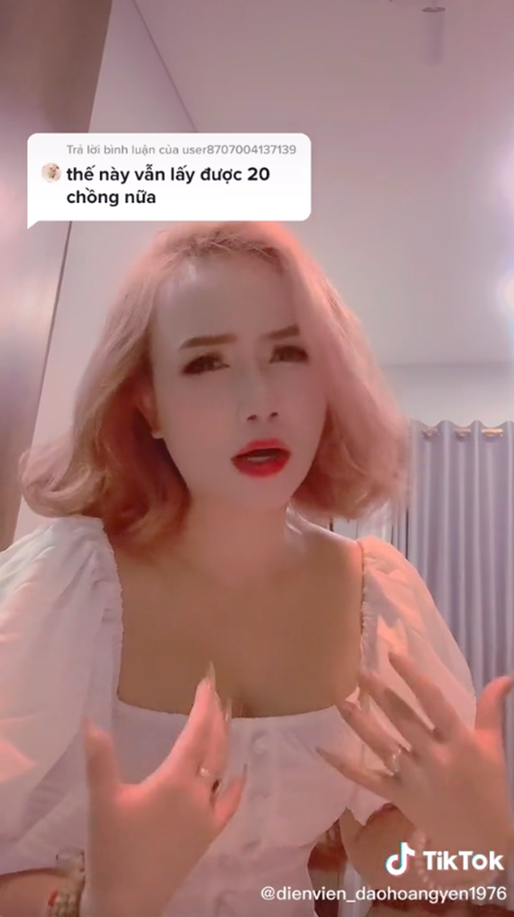 Bị nói vẫn lấy được 20 chồng nữa, diễn viên Hoàng Yến bức xúc đáp trả-1