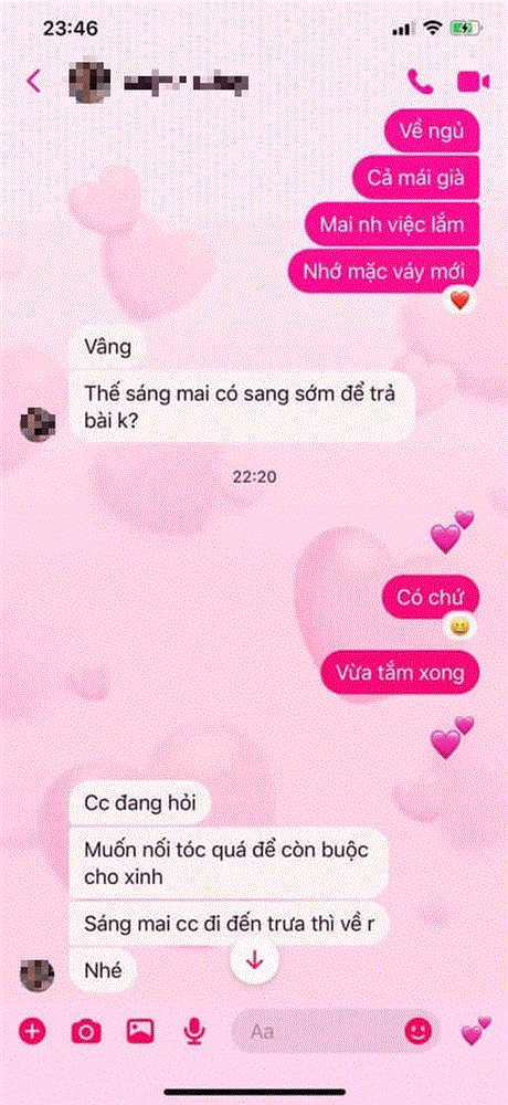 Vợ mới đẻ thì phát hiện chồng cặp kè với em 2k1, loạt tin nhắn khiêu khích, mát mẻ mới kinh hoàng-4