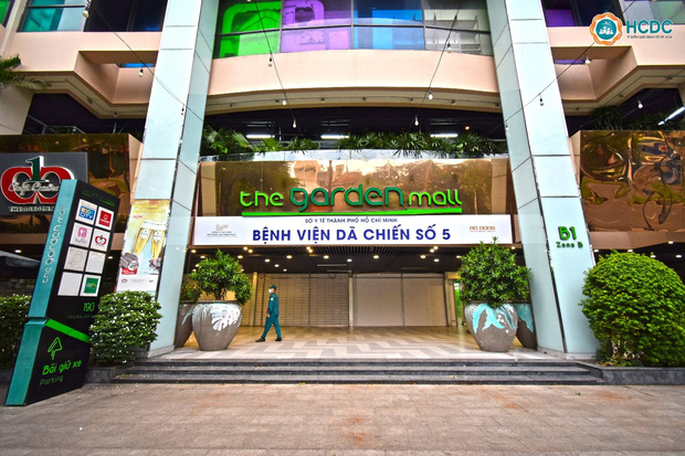 Bệnh viện dã chiến ở Thuận Kiều Plaza chính thức tiếp nhận, điều trị bệnh nhân Covid-19-1
