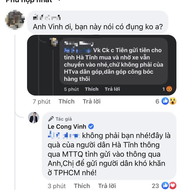 Thuỷ Tiên bị tố nhận vơ” cả trăm tấn lương thực người dân Hà Tĩnh tiếp tế cho Sài Gòn, Công Vinh bức xúc lên tiếng phân trần-4