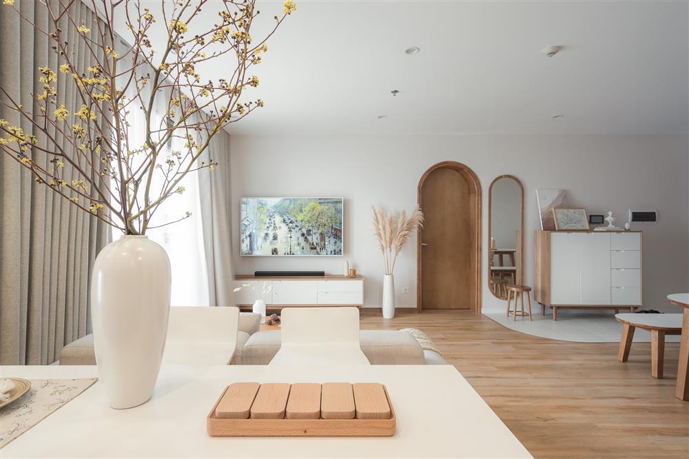 Căn hộ phong cách Hàn Quốc của cô giáo trẻ ở Hà Nội: Dù hạn chế tối đa đồ decor nhưng vẫn cực kỳ sang chảnh, ưng nhất là có cả view đẹp lịm tim-9