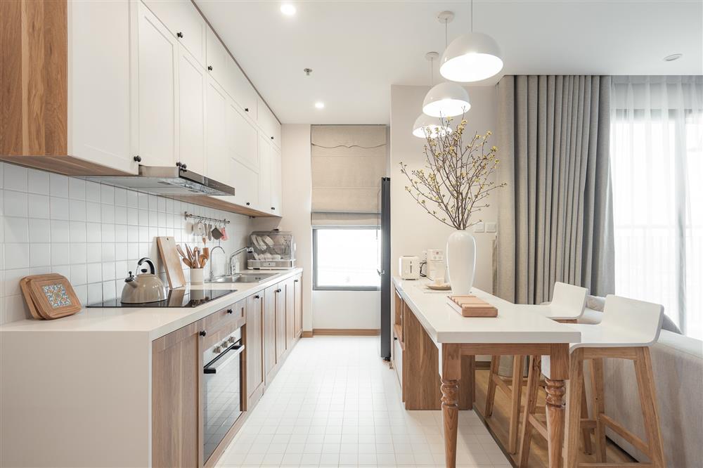 Căn hộ phong cách Hàn Quốc của cô giáo trẻ ở Hà Nội: Dù hạn chế tối đa đồ decor nhưng vẫn cực kỳ sang chảnh, ưng nhất là có cả view đẹp lịm tim-14