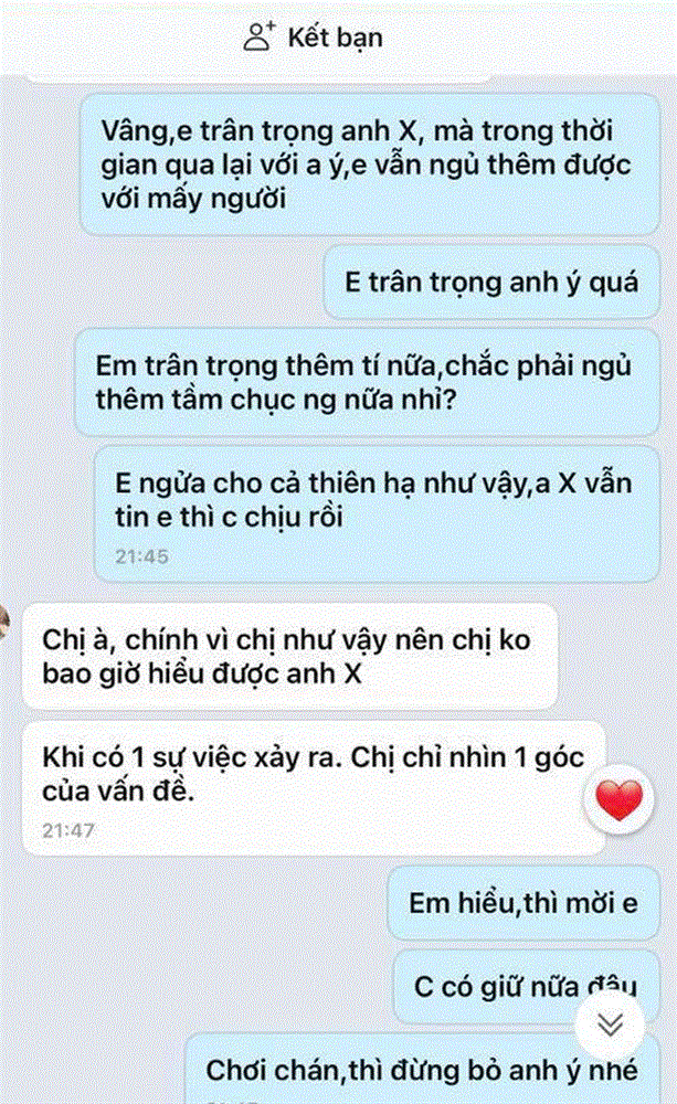 Phát hiện chồng dùng chung người tình với đàn ông khác kèm hàng loạt tin nhắn sởn gai ốc-3