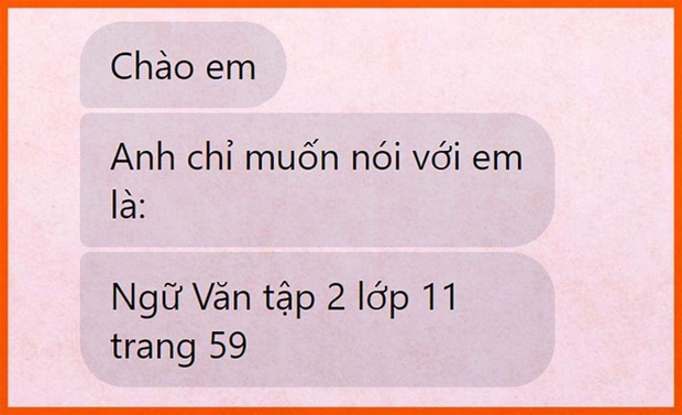 Nam sinh tỏ tình: Ngữ văn tập 2 lớp 11 trang 59, đọc giải nghĩa mà cô gái nào cũng muốn đổ đứ đừ-1