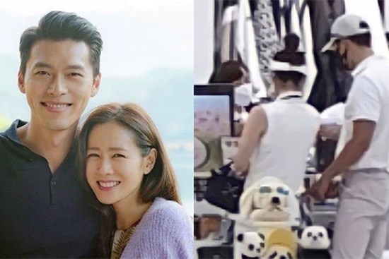 Hyun Bin và Son Ye Jin bị “tóm sống” ảnh hẹn hò chơi golf, cùng công khai đi sắm đồ như vợ chồng son