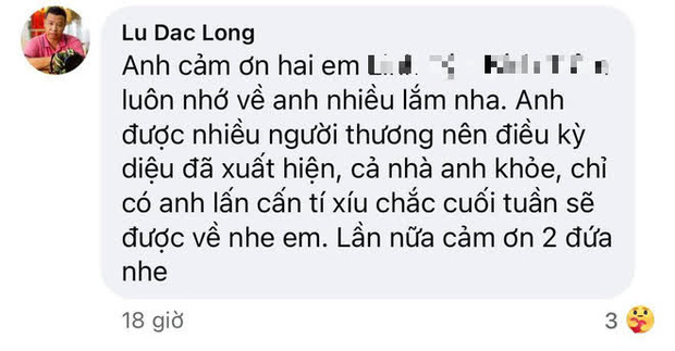 Diễn viên Lữ Đắc Long thông báo tình trạng hiện tại của cả gia đình sau thời gian điều trị Covid-19, phải dùng đến cả máy thở!-2
