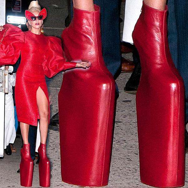 Tiền đình những lần đi giày cà kheo 40cm như diễn xiếc của Lady Gaga-7