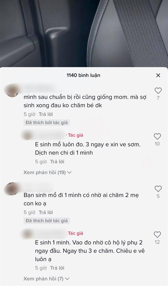 Xôn xao câu chuyện chồng bận chống dịch tại TP Hồ Chí Minh, vợ tự đi sinh xong một mình lái xe ô tô đưa con về nhà!-2