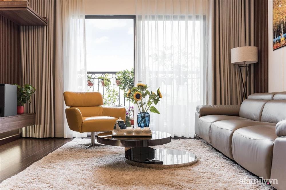 Mãn nhãn với cách thiết kế và bài trí không gian nội thất bên trong căn hộ 120m² ở Hà Nội-2