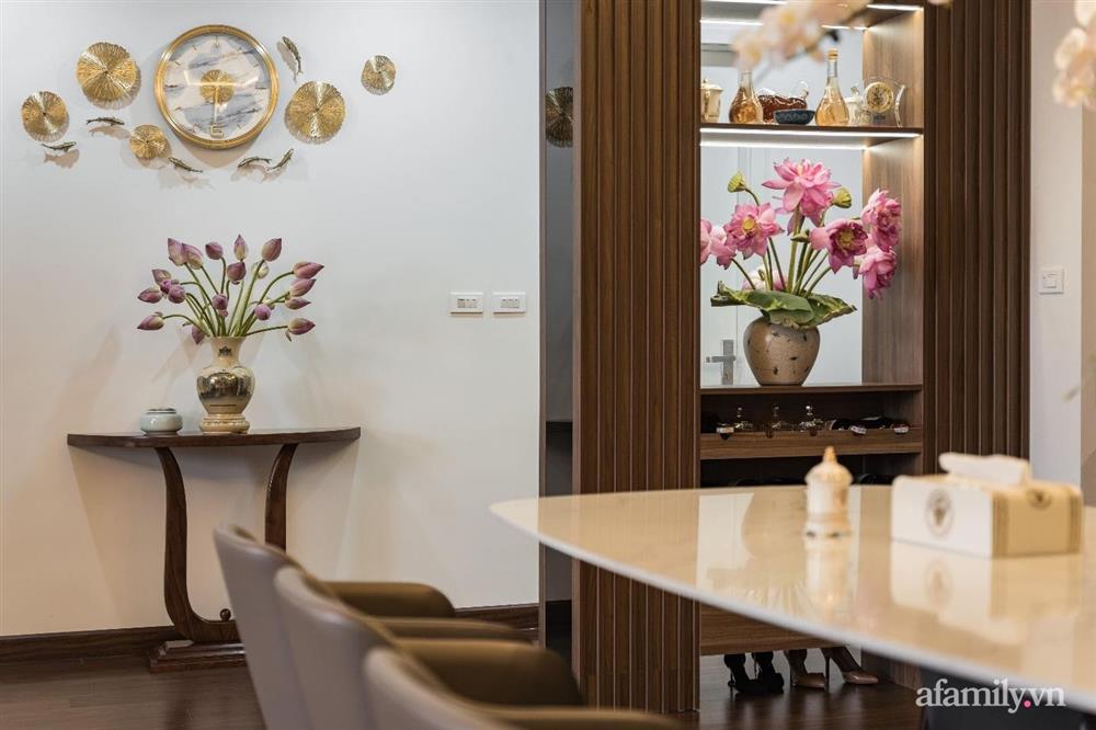 Mãn nhãn với cách thiết kế và bài trí không gian nội thất bên trong căn hộ 120m² ở Hà Nội-9