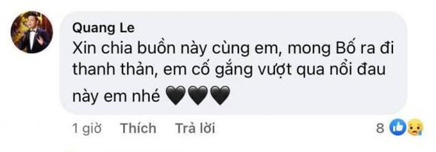 Bố qua đời vì ung thư phổi, Thanh Bi đau lòng không thể về nhà vì dịch Covid-19, Quang Lê xót xa động viên tình cũ-2