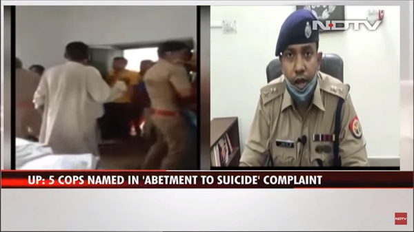 Mâu thuẫn với cảnh sát ở trung tâm vaccine, người đàn ông tự tử khiến 10 sĩ quan bị đình chỉ-2