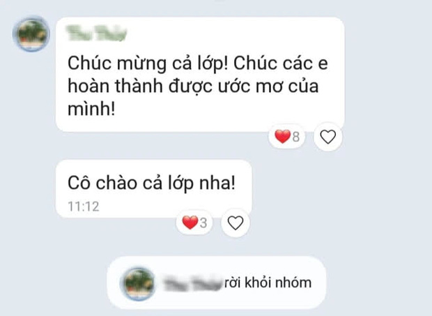 Biết tin cả lớp đậu 100% tốt nghiệp, cô giáo nhắn chúc mừng sau đó làm 1 hành động khiến ai cũng khóc rưng rưng-1
