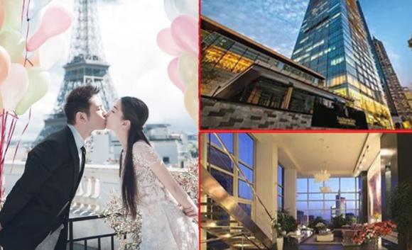 Cận cảnh biệt thự của Huỳnh Hiểu Minh, bên ngoài như tòa lâu đài, nội thất sang trọng bậc nhất, Angelababy sống như công chúa-1