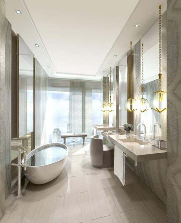 Cận cảnh biệt thự của Huỳnh Hiểu Minh, bên ngoài như tòa lâu đài, nội thất sang trọng bậc nhất, Angelababy sống như công chúa-11