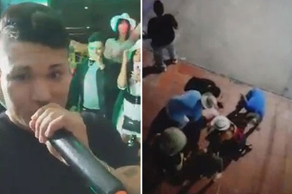 Nhóm bạn đang hát hò vui vẻ bỗng sự cố kinh hoàng xảy ra sau lưng, gây ra cảnh tượng khiến ai cũng tởn đến già-1