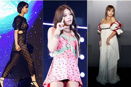10 bộ váy xấu đến khó hiểu của sao Hàn