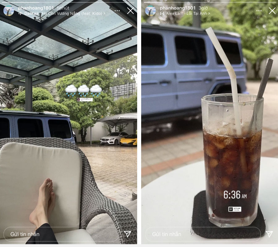 Vợ TGĐ Phan Thành check-in ở background thương hiệu nhà họ Phan, chắc là về ở biệt thự trong mùa dịch đây mà-4