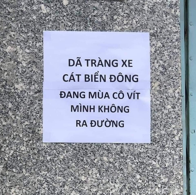 Những chiếc bảng thông báo hạn chế gặp nhau cực mặn khiến ai cũng thấy giãn cách nhẹ nhàng hơn rất nhiều-1