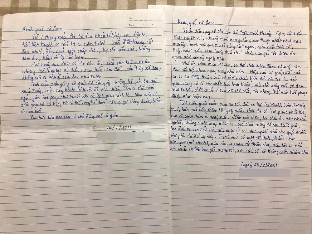 14 ngày nấu cơm mời ông hàng xóm độc thân, người phụ nữ nhận được 2 bút tích kèm lời đề nghị chấn động-2
