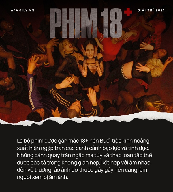 Phim 18+ Buổi tiệc kinh hoàng”: Tái hiện góc khuất suy đồi của giới trẻ, loạt cảnh thác loạn tập thể gây choáng váng-8