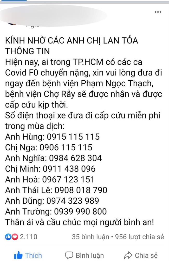 Sự thật về 8 số Smart Phone thông minh thông minh cảm ứng thông minh trợ lực lực lực lực cấp cứu người mắc bệnh Covid-19 ở TP.HCM-1
