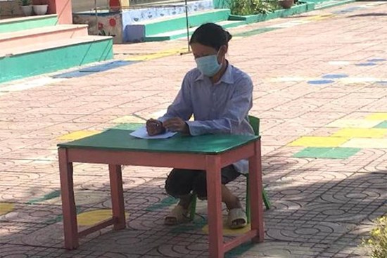 Người phụ nữ tiếp xúc với F0 nhưng 