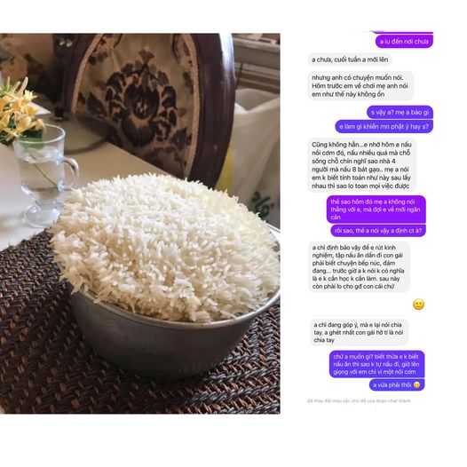 Tiểu thư đảm đang” nấu 8 bát gạo cho 4 người ăn, thành thẩm là một nồi cơm ú ụ khiến cả nhà người yêu… hết hồn trong ngày về ra mắt-1