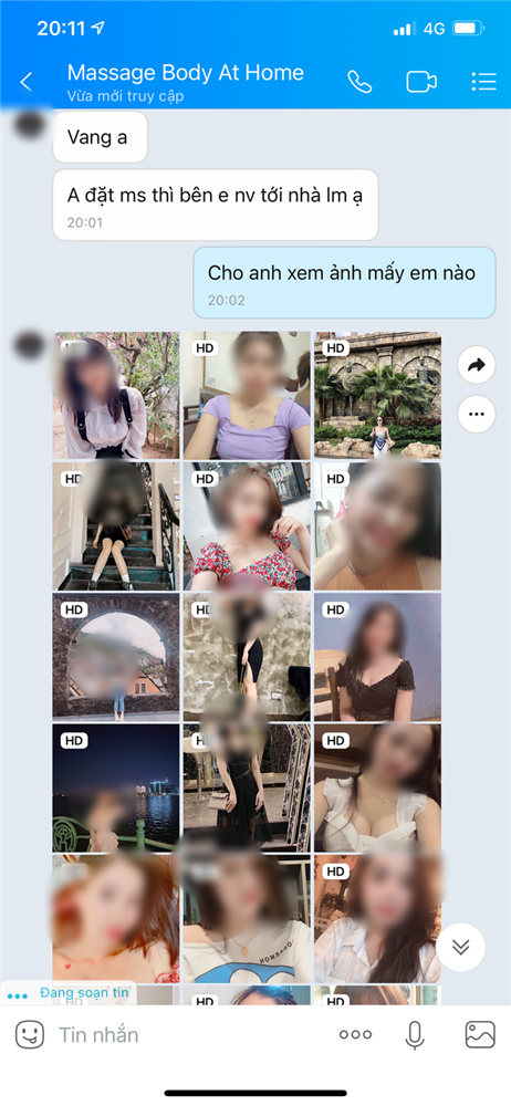 Hà Nội nở rộ hình thức massage sung sướng tại nhà giữa dịch Covid-19, khách tranh thủ vợ đi vắng để gọi phục vụ từ A đến Z-6