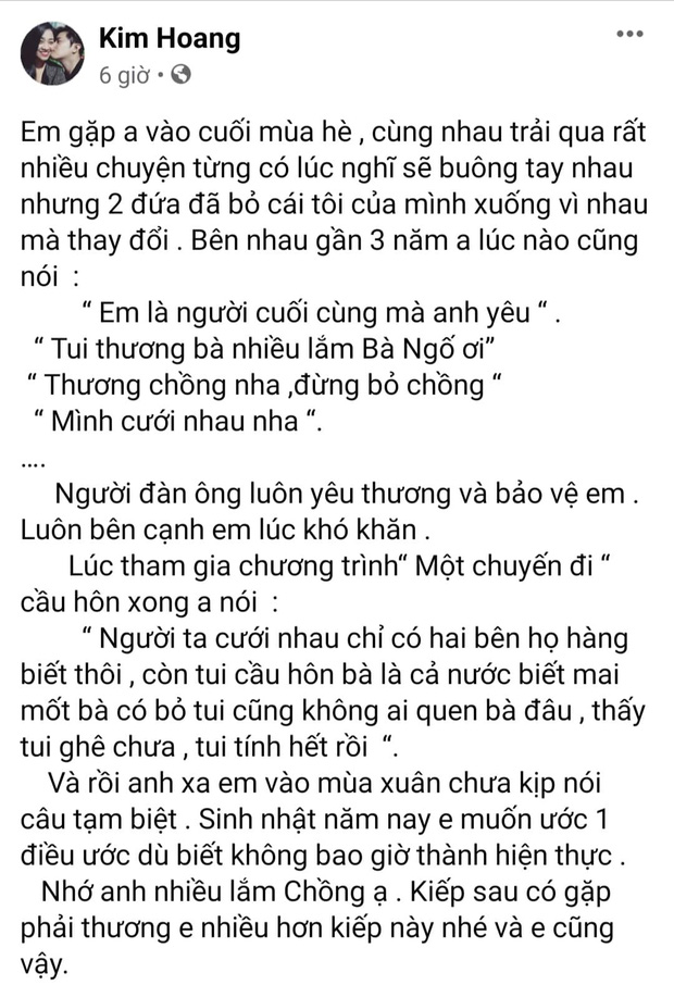 Sau 6 tháng diễn viên Hải Đăng qua đời, bạn gái xúc động viết tâm thư nhân ngày sinh nhật, lời ước nguyện khiến bao người rơi lệ-1