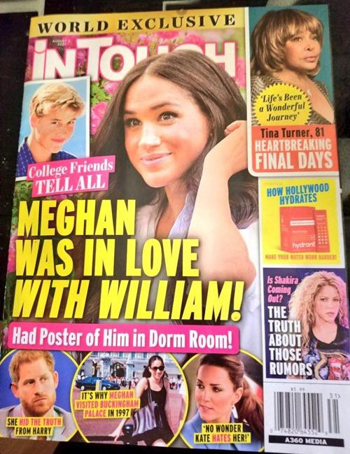 Tiết lộ mới gây sốc: Meghan Markle từng thích Hoàng tử William, dán ảnh anh chồng khắp phòng-1