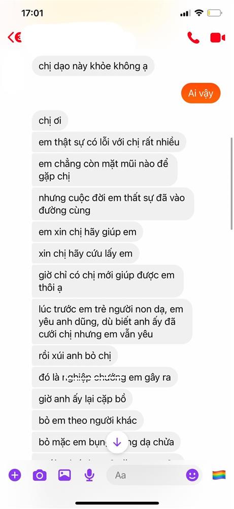 Đỉnh cao mặt dày: Tuesday bị ruồng bỏ quay ra năn nỉ chính thất cho hẳn căn nhà 2 tầng để ở vì lá lành đùm lá rách, con em khổ chị không cắn rứt sao?...-2