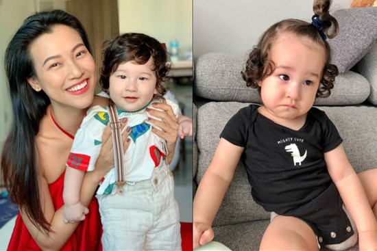 Quý tử lai Tây nhà MC Hoàng Oanh chưa đầy 1 tuổi đã biết chạy, luôn vui vẻ, tự tin nhờ cách chăm sóc và giáo dục của mẹ