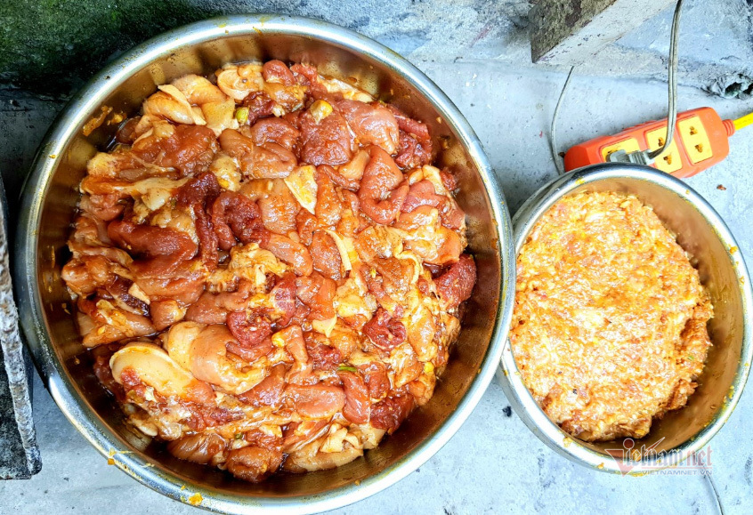 Một nhà đi chợ hộ ba hàng xóm, đến bữa thi món ngon qua mạng-8