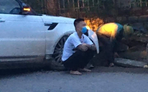Giang hồ mạng Huấn Hoa Hồng lái xe Range Rover gặp nạn ở Yên Bái-1